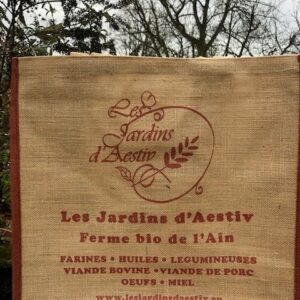 Sac en jute pour offrir