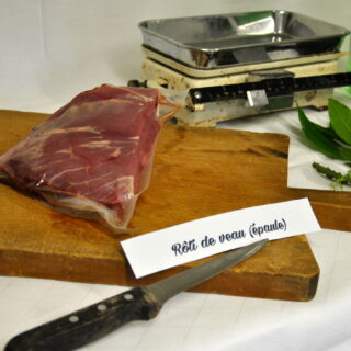 Rôti de veau épaule