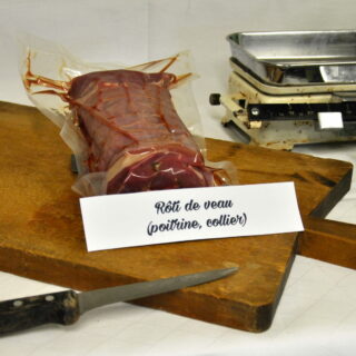 Roti de veau collier