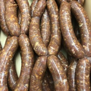 Saucisses porc & bœuf piquantes