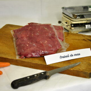 Emincé de veau