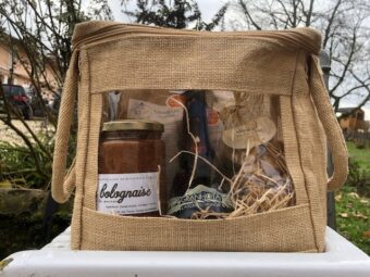 Petit panier en jute