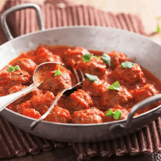 Boulette de bœuf pour la Pasta (Poplettine)