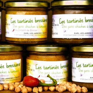 NOUVEAU: Les tartinés bressans - Ail noir