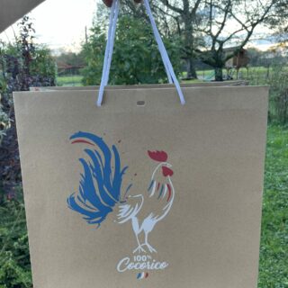Sac cadeaux "cocorico"